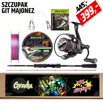 BOX wędkarski GRADU Szczupak Git Majonez