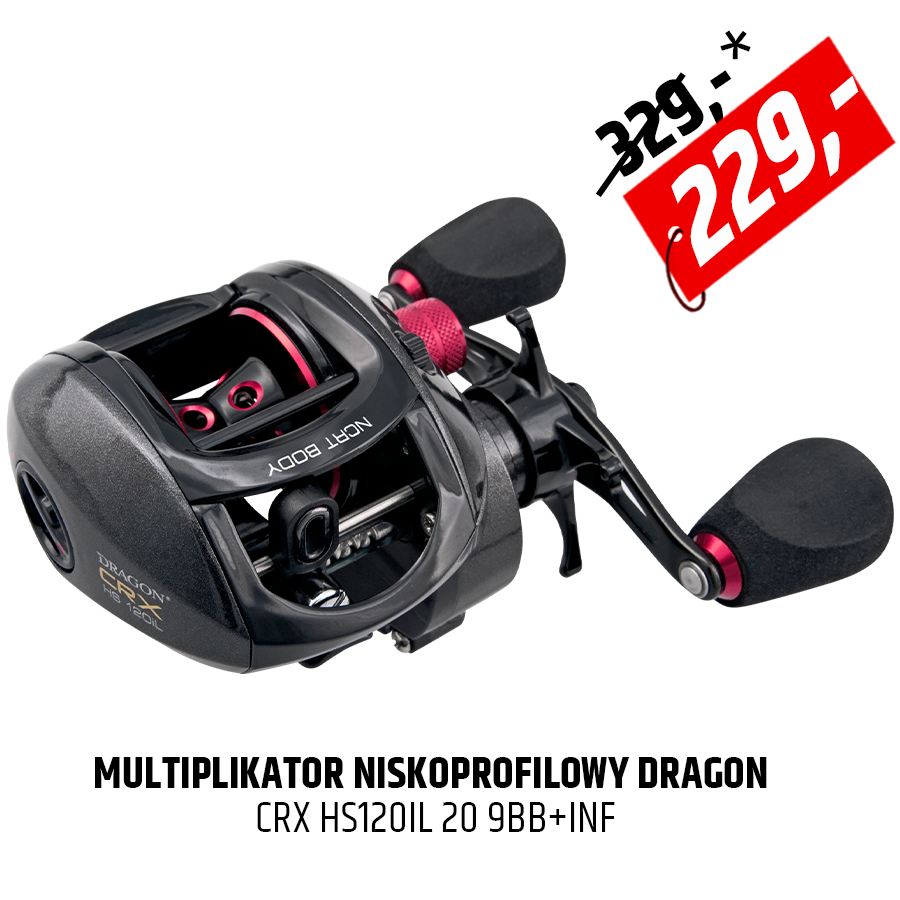Multiplikator niskoprofilowy Dragon CRX HS120iL