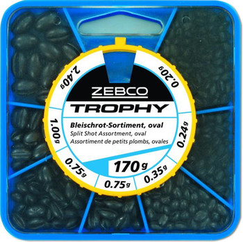 Śruciny Zebco Split Shot Assortment