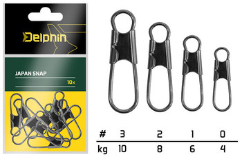 Agrafka Delphin Japoński zatrzask