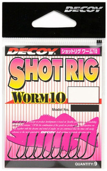 Hak spinningowy Decoy Worm 10 SHOT RIG