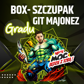 BOX wędkarski GRADU Szczupak Git Majonez