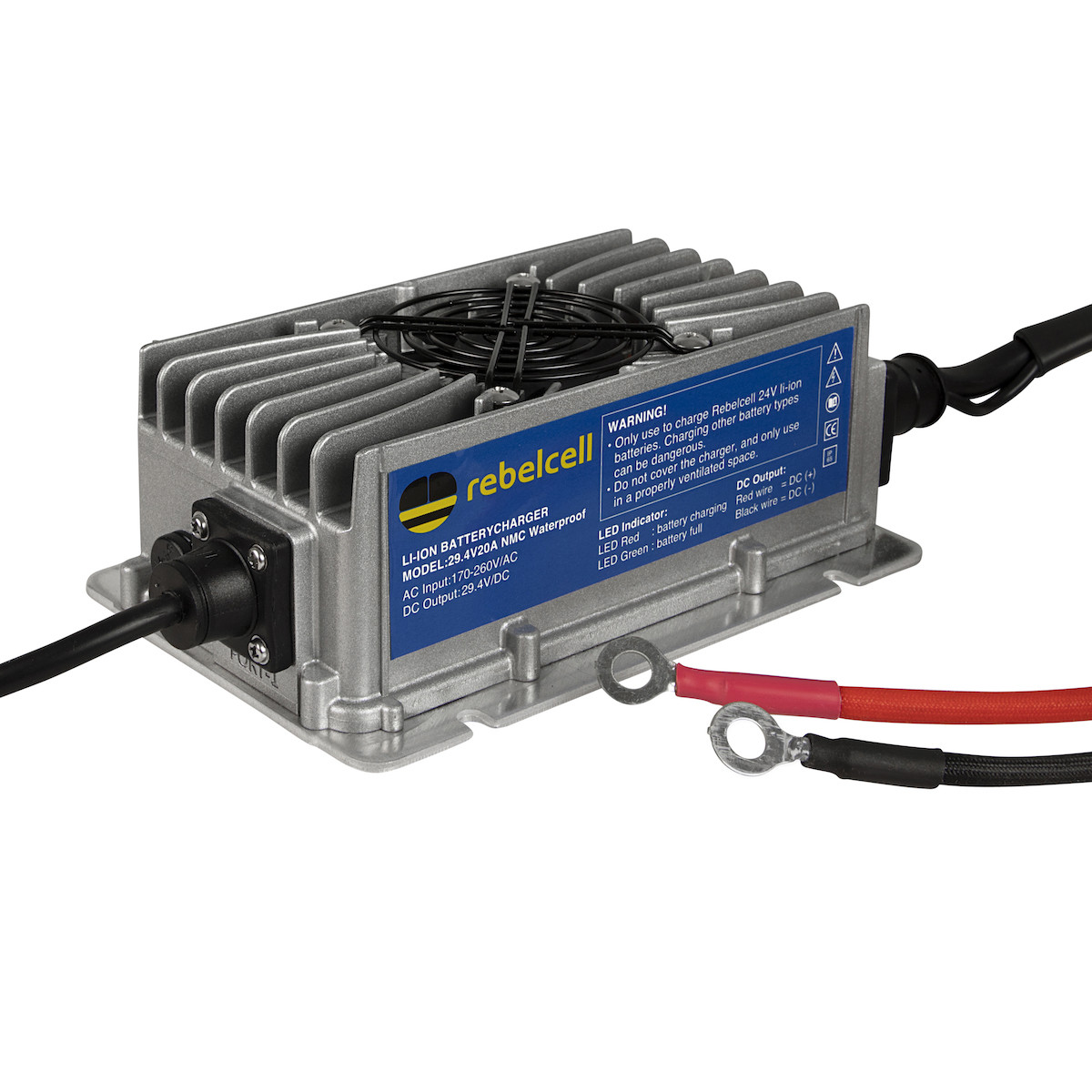 Ładowarka Rebelcell Charger 29.4V 20A li-ion wodoodporna