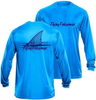 Bluza Flying Fisherman Performance Redfish Blue