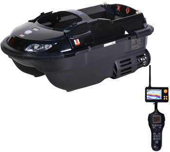 Łódź zanętowa Boatman Vulcan Sonar Black + Echo SN4