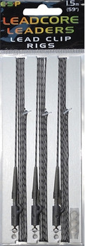 Zestaw końcowy ESP Leaders Lead Clip Rig
