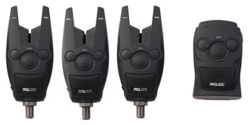 Prologic BAT+ Bite Alarm Blue Set 3+1 - sygnalizatory z centralką