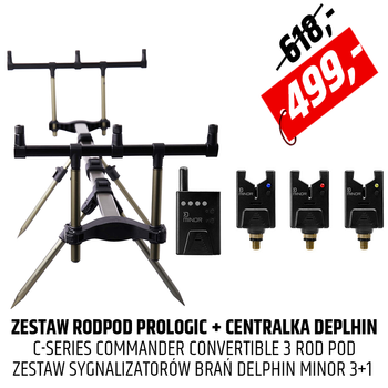 Stanowisko C-Series Commander Convertible z sygnalizatorami Minor 3+1