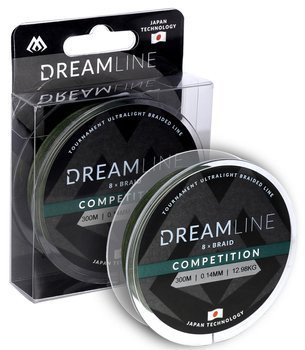Plecionka - Dreamline Competition - 0.14mm/12.98kg/300m - ZIELONA