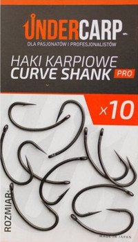Hak karpiowy Undercarp Curve Shank Pro