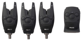 Zestaw sygnalizatorów z centralką Prologic BAT+ Bite Alarm Set 3+1