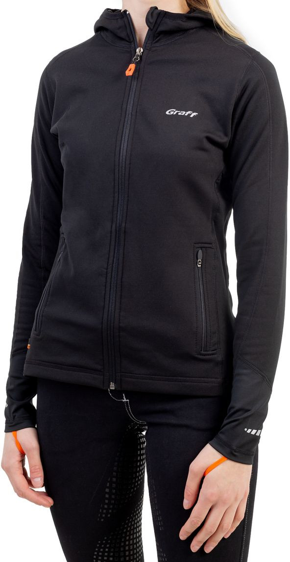 Bluza damska z kapturem Graff 225-BL-1-D