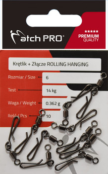 Krętlik z agrafką MatchPro Rolling Hanging