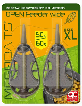 Koszyczek zanętowy Megabaits Open Feeder Wide