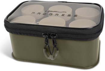 Torba z 6 pojemnikami Progress EVA Hookbait Pouch Korum