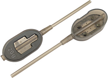 Koszyczek zanętowy Brain Long Cast Flat Pellet