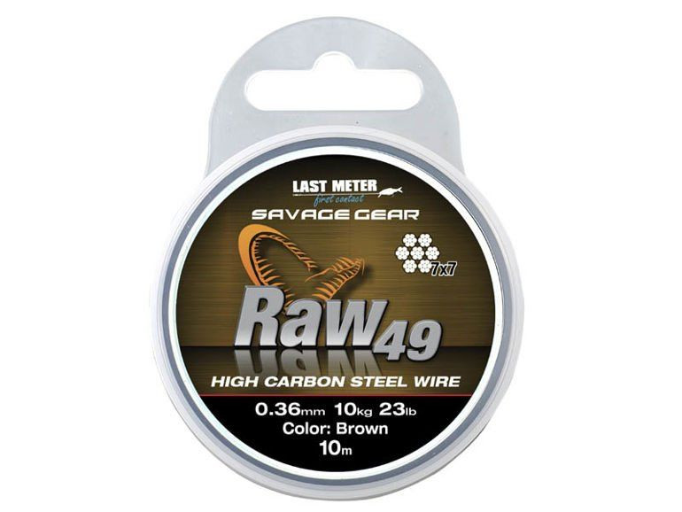 Linka 7x7 niepowlekana na przypony Savage Gear Raw 49