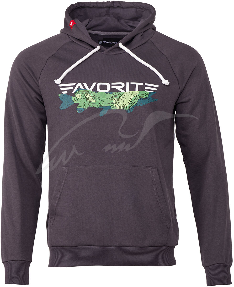 Bluza z kapturem Favorite Pike+Logo