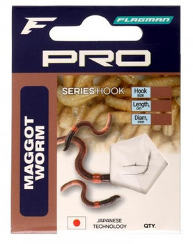 Haczyki Flagman Pro Maggot Worm