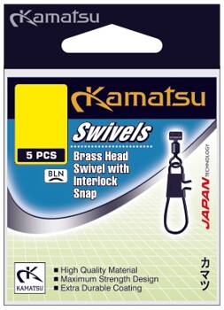 Adapter do spławika Kamatsu Brass Head Interlock Snap