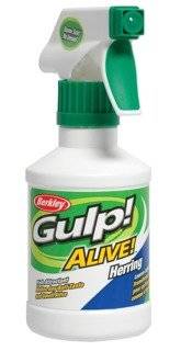 Atraktor spinningowy Berkley Gulp! Alive Spray Aromat: Herring