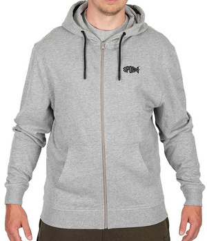 Bluza Spomb Grey Zipped Hoodie