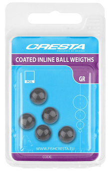 Ciężarek Cresta Coated Inline Ball Weight