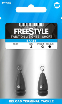 Ciężarki Spro Freestyle Twist-On Weights Short