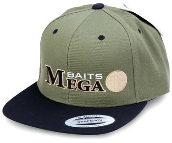 Czapka Megabaits Limited Edition 2019 flat front - snapback 428 army green - black