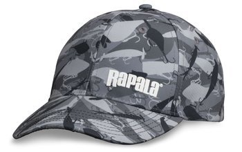 Czapka wędkarska z daszkiem Rapala Camo Wobler