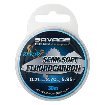 Fluorocarbon Savage Gear Semi-Soft Seabass