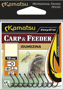 Haczyki Kamatsu Idumezina Carp and Feeder W/Ring