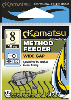 Haczyki Kamatsu Method Feeder Wide Gap