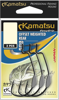 Haczyki Kamatsu Offset Weighted Rear