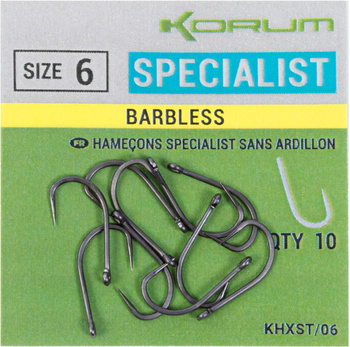 Haczyki Korum Xpert Specialist Barbless