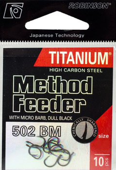 Haczyki Robinson Titanium Method Feeder 502