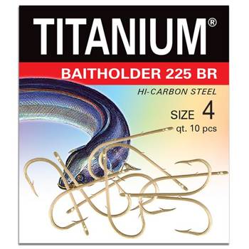 Haczyki Titanium BAITHOLDER 225