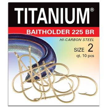 Haczyki Titanium BAITHOLDER 225