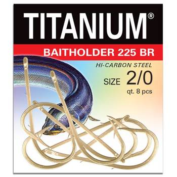 Haczyki Titanium BAITHOLDER 225