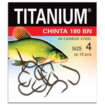 Haczyki Titanium CHINTA 180