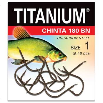 Haczyki Titanium CHINTA 180