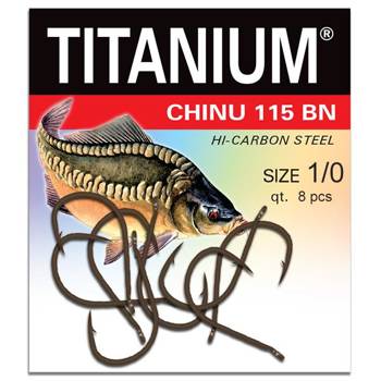 Haczyki Titanium CHINU 115