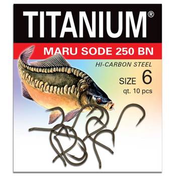 Haczyki Titanium MARU SODE 250