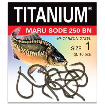 Haczyki Titanium MARU SODE 250