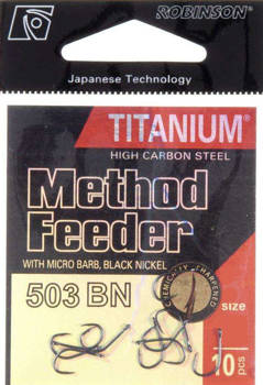 Haczyki Titanium Method Feeder 503