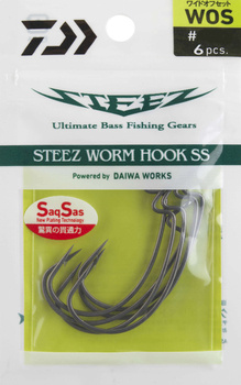 Hak spinningowy Daiwa Steez Worm Hook WOS