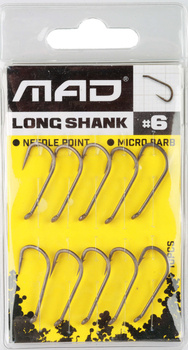 Haki karpiowe MAD Long Shank