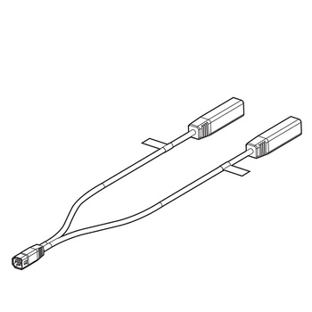 Kabel rozdzielający Humminbird 9 M SIDBY Transducer Adapter Cable