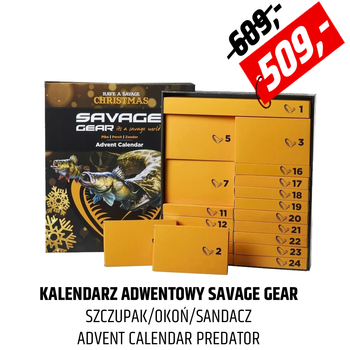 Kalendarz adwentowy Savage Gear Advent Calendar Predator