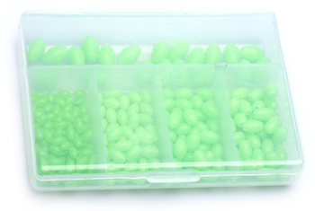 Koraliki fluorescencyjne 3,4,5,6,7 mm średnicy ksztalt owalny - Jaxon